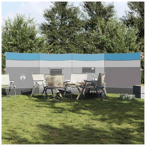 Frangivento da Campeggio Blu 510x153 cm Impermeabile - Foto 9