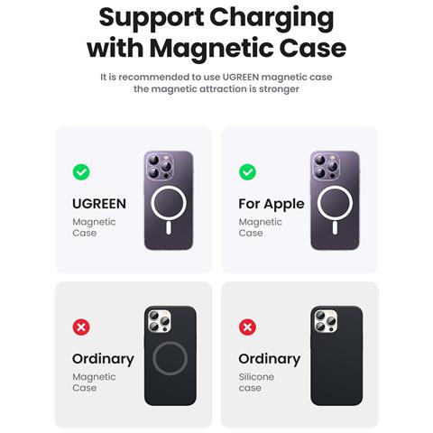 25208 batteria portatile 10000 mAh Carica wireless Beige - Foto 2