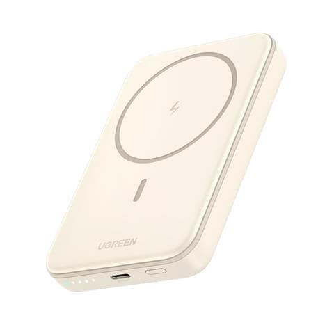 25208 batteria portatile 10000 mAh Carica wireless Beige - Foto 1