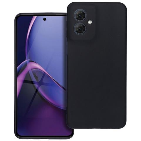 Matt Custodia Tpu Silicone Cover Case Per Motorola Moto G55 Black - Foto 1