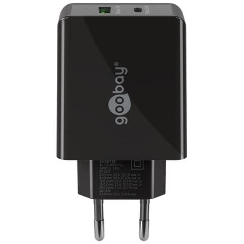 61673 Caricabatterie Per Dispositivi Mobili Universale Nero Ac Ricarica Rapida Interno - Foto 3