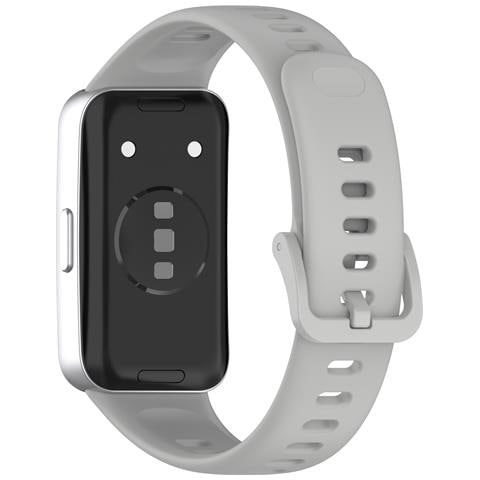 Cinturino Ufficiale In Silicone Per Huawei Band 10/9/8 Grey - Foto 1