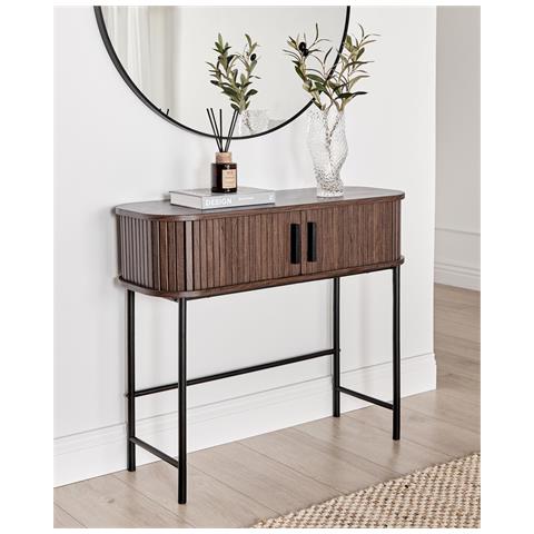 Tavolino Consolle Bradley Marrone Scuro - Foto 1