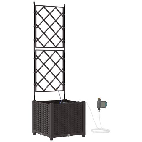 Fioriere da Giardino con Sistema di Irrigazione Brown - Foto 1