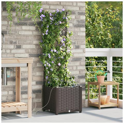 Fioriere da Giardino con Sistema di Irrigazione Brown - Foto 2