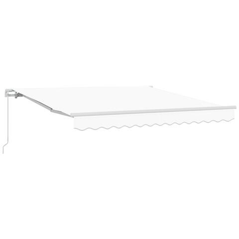 Tenda Retrattile Manuale Bianca 300x250 cm - Foto 1