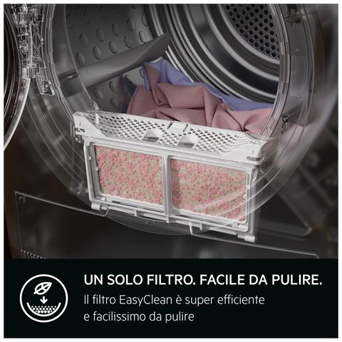 Series 8000 TR8HDBG9B asciugatrice Libera installazione Caricamento frontale 9 kg Bianco - Foto 6