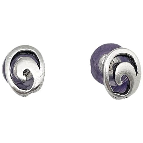 Orecchino Minimal, Placcato Argento - Foto 2