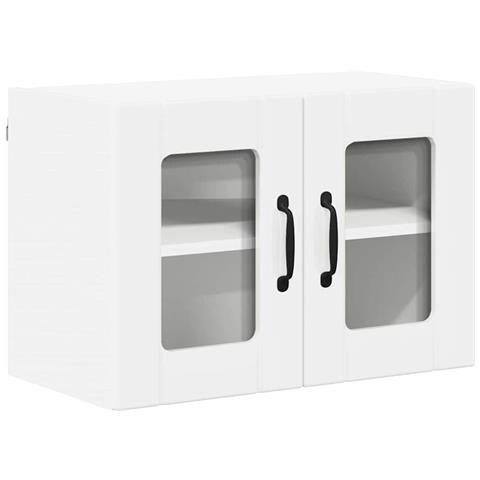 Mobile da cucina con lo scaffale Bianco Lucido 60 x 31 x 40 cm - Foto 1