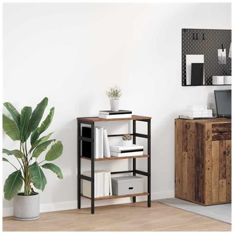 Libreria Legno vecchio 60 x 29,5 x 81 cm Legno multistrato - Foto 2