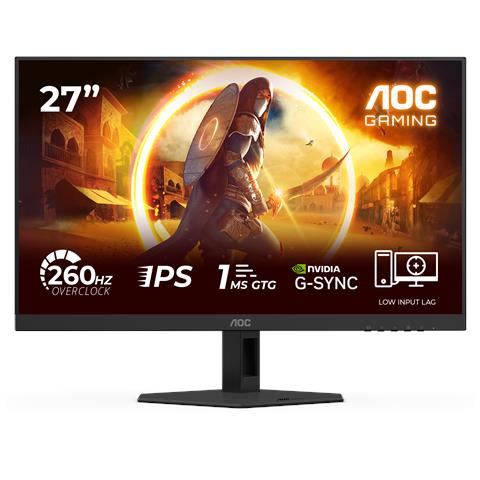 G4 27G4ZRE Monitor PC 68,6 cm (27") 1920 x 1080 Pixel Full HD LED Nero, Rosso - Foto 1