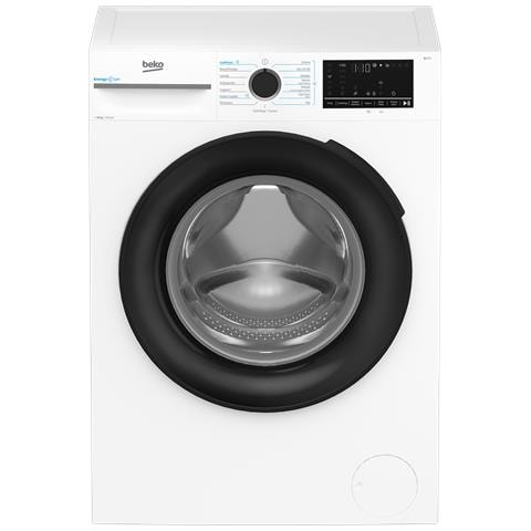 b300 BMW109DB 10kg, Classe A-30%, Bianco, Inverter 1400 giri, Touch, Oblò nero, EnergySpin™, Steamcure - Foto 1