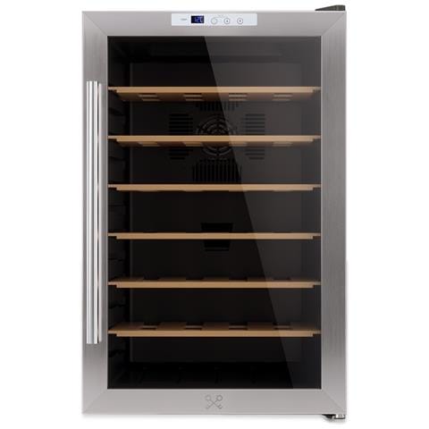Cantinetta vino CAVC28, 28 bottiglie, 70 l, 6 ripiani, temperatura regolabile da 11 a 18 °C - Foto 2