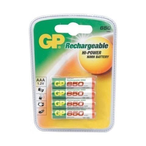 Blister Nimh 4 Ministilo Aaa 650mah - Foto 1