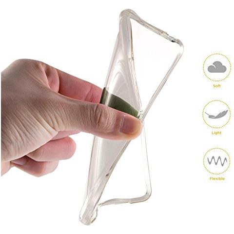 Cadorabo Custodia Compatibile Con Apple Iphone 6 / Iphone 6s In Nero Trasparente - Coperchio Protettivo In Silicone Tpu Flessibile - Foto 2