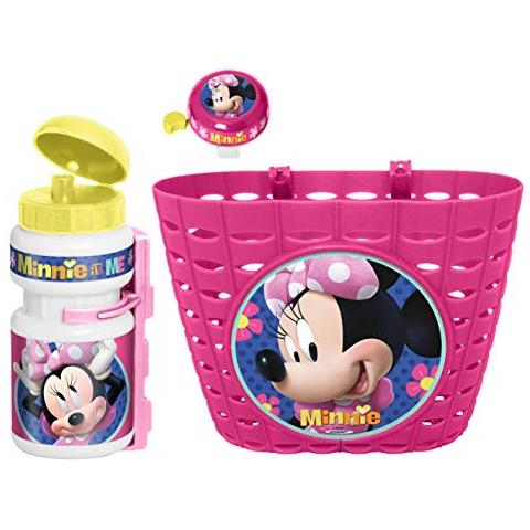 K862508 - Cestino + Campanello Minnie, Colore: Rosa - Foto 1