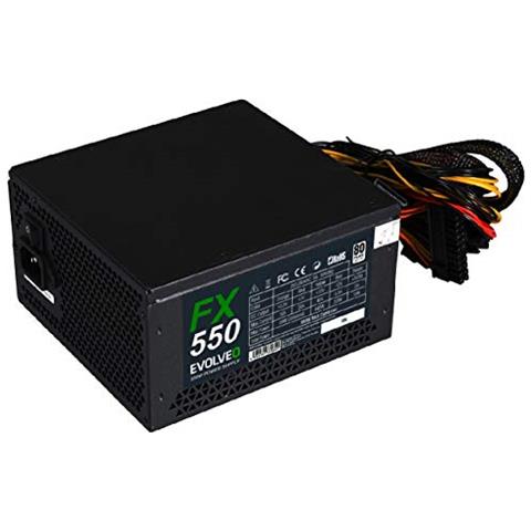 FX 550 Alimentatore per Computer 550 W 20+4 pin ATX Nero - Foto 3