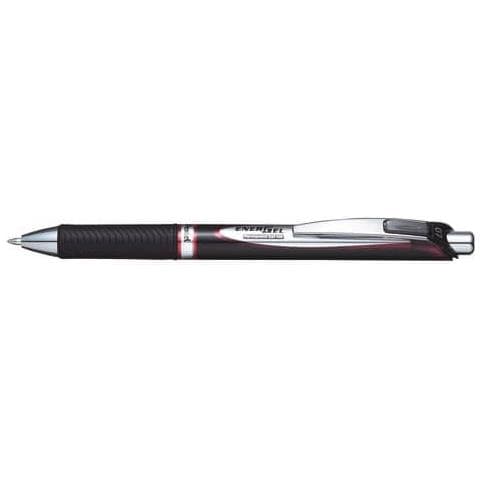 Penna Roller A Scatto Energel Permanent 0.7 Mm Rosso Blp77-bx - Foto 1
