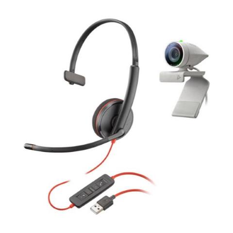 Poly Studio P5 Kit With Blackwire 3210 Ww - Foto 1