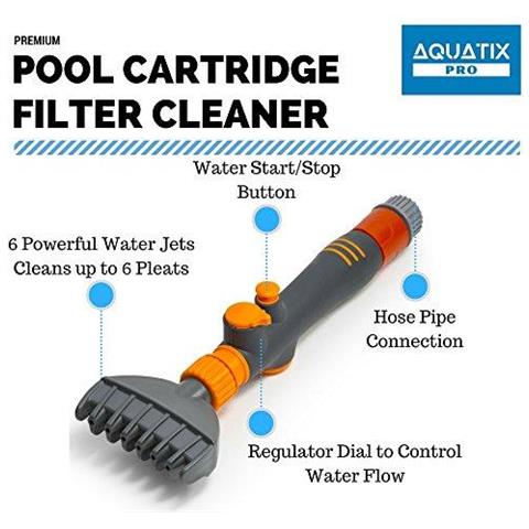 Premium Pool Spa Filtro A Cartuccia Pulitore Rimuove I Residui E Sporcizia Dal Pool Filtri In Secondi Heavy Duty E Durevole Filtro Pool Cartuccia Cleaner Per Un Flusso Di Acqua Pulita Oggi (1) - Foto 2
