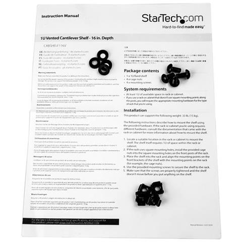 Scaffale Ventilato per Rack Server 1U - Profondità da 400 mm - Foto 2