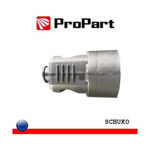 Presa Schuko 2p+t 16a Nera Polybag - Foto 1