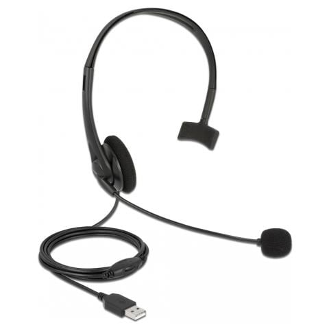 Cuffie Delock USB per PC e laptop - Ultra leggere - Foto 1
