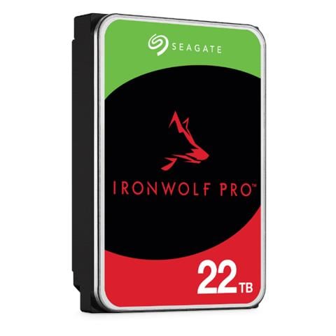 Hard Disk 22 TB IronWolf Pro Dimensione 3.5" Interfaccia Serial ATA III Velocità 6 Gbit /s 7200 Giri /min - Foto 1