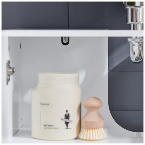 Mobile Sottolavabo 60x30x60cm Bzr92-w - Foto 9