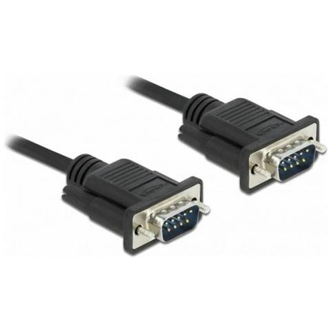 86575 Cavo Seriale Nero 3 M Rs-232 Sub-d9 - Foto 1