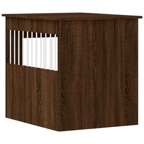 Gabbia Cani Arredamento Rovere Marrone 64,5x80x71cm Multistrato - Foto 8