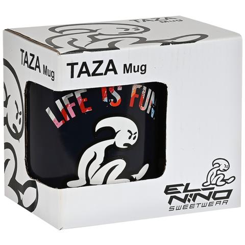Tazza Mug El Niño Life Is Fun Ceramica Multicolore (350 Ml) - Foto 2