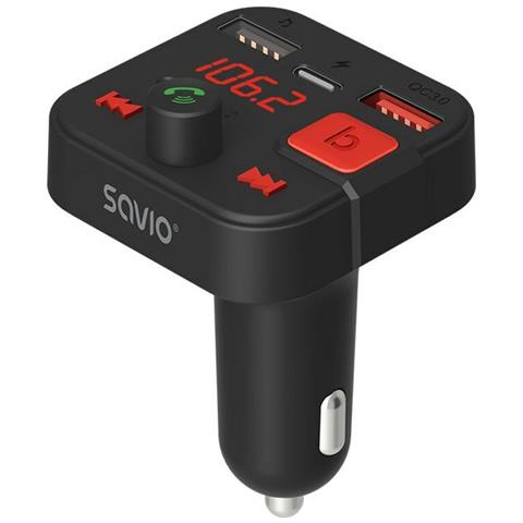 Lettore Mp3 E Trasmettitore Fm Per Auto Savio Tr-15 - Foto 1