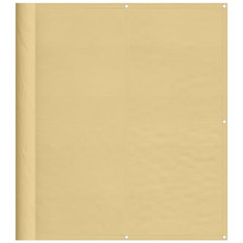 Paravento Da Balcone Sabbia 120x500 Cm 100% Poliestere Oxford - Foto 2