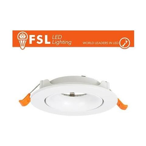 Ghiera orientabile TONDA - Alluminio verniciato a polvere, foro 90mm BIANCA - Foto 1