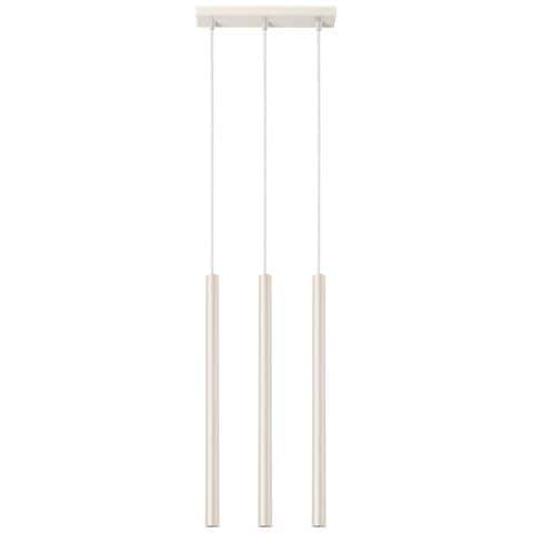Lampada A Sospensione Pastelo 3 Beige Sl. 1514 - Moderno Lampada A Sospensione Beige 94x30x5 Cm - Foto 1