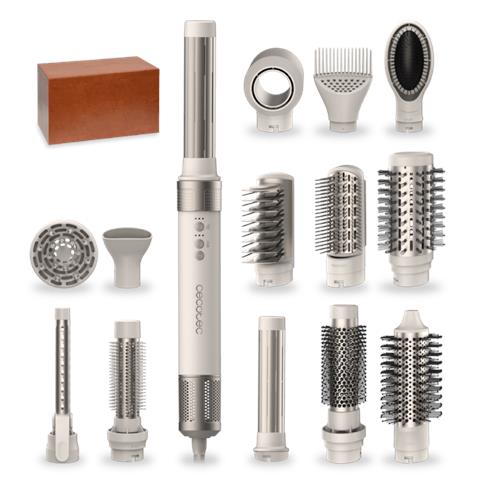 CeramicCare 14in1 AirGlam Multistyler 1400W Champagne - Foto 1