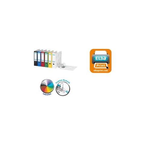 Cartella Smart Cloud Marble Larghezza Dorso 80 Mm Giallo Din A4 Copertina In Carta Cloud Marble Dorso Incollato (10 - Foto 1