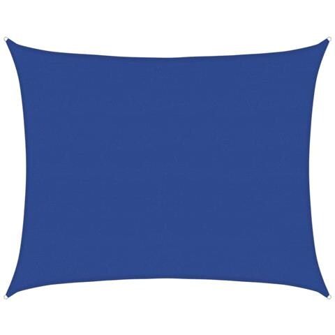 Vela Parasole 160 G/m Rettangolare Blu 6x7 M In Hdpe - Foto 2