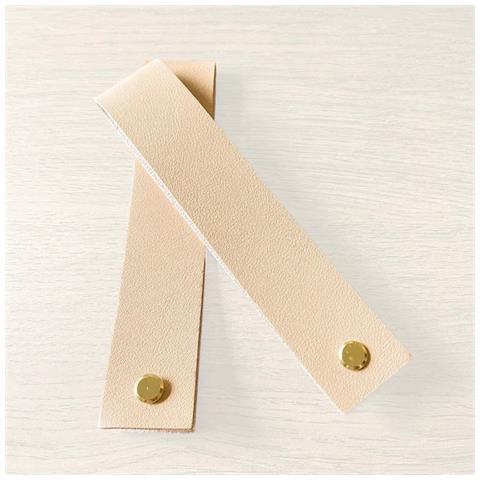 Eleganti Cinghie Di Sospensione In Pelle Pu Per Segnali Di Matrimonio Beige - Foto 1