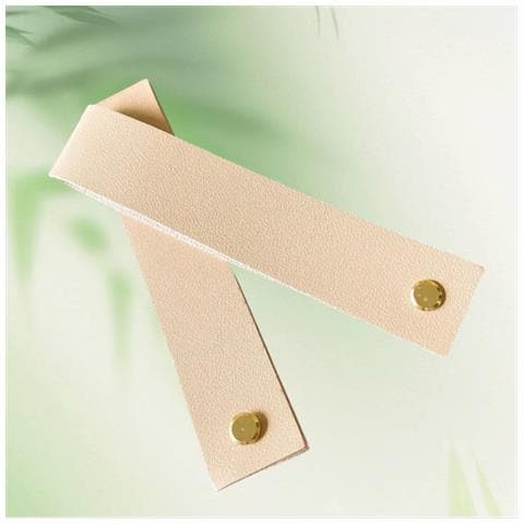 Eleganti Cinghie Di Sospensione In Pelle Pu Per Segnali Di Matrimonio Beige - Foto 2