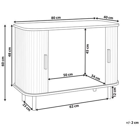 Armadio Bradley Marrone Scuro - Foto 6
