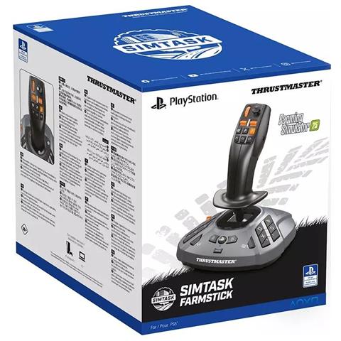 SimTask FarmStick Nero Flightstick Analogico /Digitale PC, PlayStation 5 - Foto 2