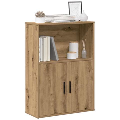 Libreria Rovere Artigianale 60x24x85 cm in Truciolato - Foto 2