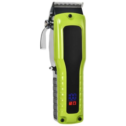 Tagliacapelli Elettrico Professionale: Tagliacapelli Senza Fili Per Barbieri E Uso Domestico Green - Foto 1