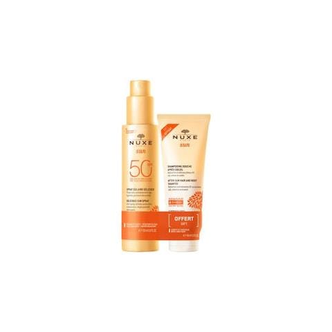Set : Sun, After-sun Shampoo, For Hair & Body, 100 Ml + Sun, Sunscreen Spray, Spf 50, 150 Ml - Foto 1
