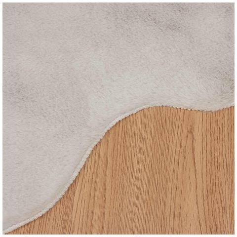 Tappeto in Pelliccia Sintetica di Coniglio Olite Beige - Foto 9