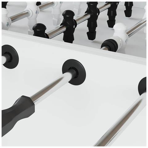 Cuscinetti per tavolo da biliardino 10 pcs Nero 5 x 5 x 2,8 cm - Foto 2