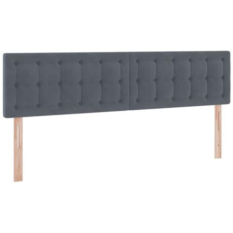 Letto con Contenitore con materasso Grigio scuro 90 x 200 cm - Foto 9