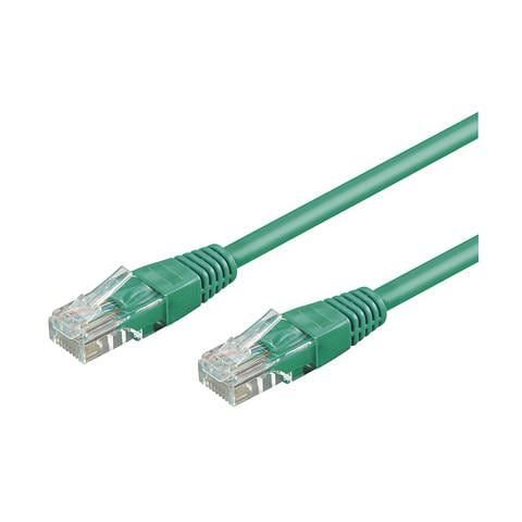 ICOC CCA5U-020-GREE - Cavo di rete Patch CCA Cat. 5e Verde UTP 2 mt - Foto 1